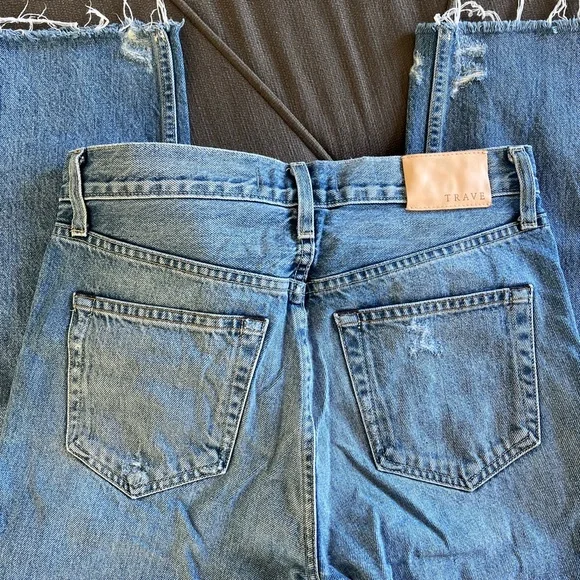 TRAVE Denim Straight Leg Jeans - Picture 5 of 7